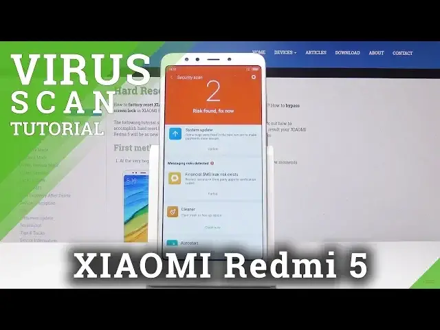 'Video thumbnail for VIRUS SCAN XIAOMI Redmi 5 - Detect Risks / Anti-virus Tutorial'