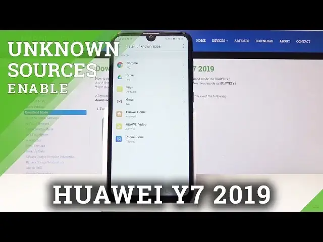 Video thumbnail for HUAWEI Y7 2019 ALLOW UNKNOWN SOURCES