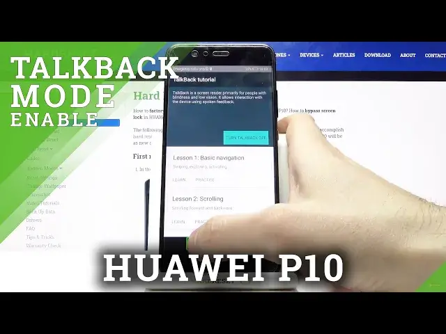 Video thumbnail for TalkBack in HUAWEI P10 – Enable / Disable TalkBack Feature