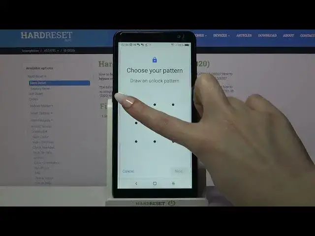 Video thumbnail for ALCATEL 1B (2020) and New Password - How to Change Lock Screen Method
