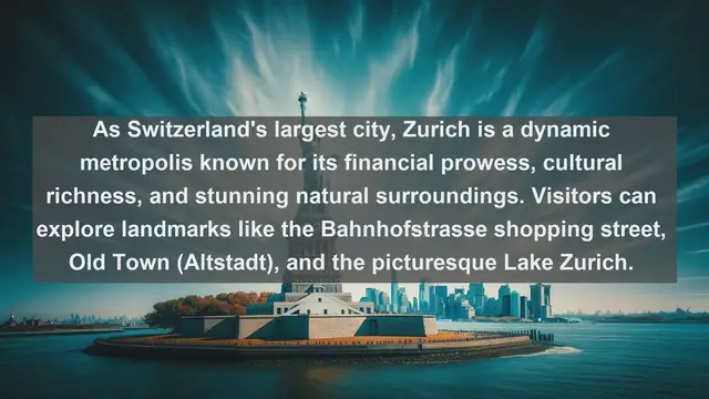 Video thumbnail for Exploring Switzerland's Largest Cities: Top 10 Urban Gems!