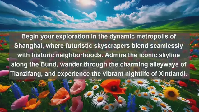 Video thumbnail for Exploring China's Urban Wonders: Top 10 Most Beautiful Cities