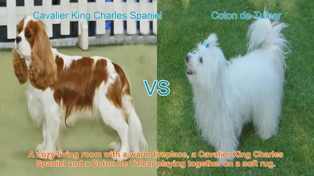 Video thumbnail for Cavalier King Charles Spaniel vs. Coton de Tulear: A Comparison of Beloved Long-Hair Dog Breeds