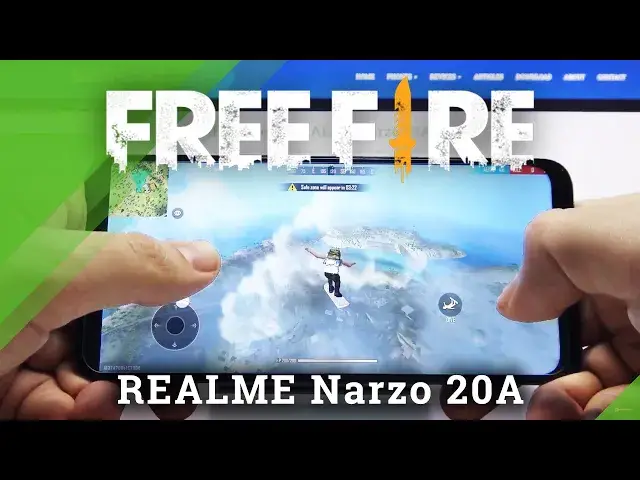 Video thumbnail for Short Gaming Quality Checkup on Realme Narzo 20A - Garena Free Fire Game Test