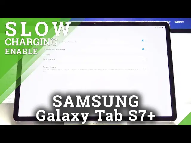 Video thumbnail for How to Activate Slow Charging on SAMSUNG Galaxy Tab S7+ - Charger Types