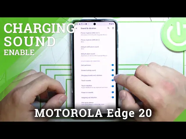'Video thumbnail for How to Turn On Charging Sound in Motorola Edge 20 - Switch Off Charging Sound Effect'
