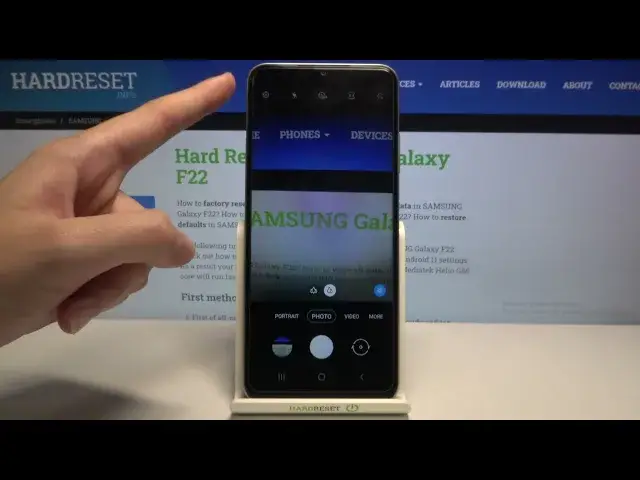 'Video thumbnail for How to Add/Remove Camera Watermark on SAMSUNG Galaxy F22 – Camera Settings'