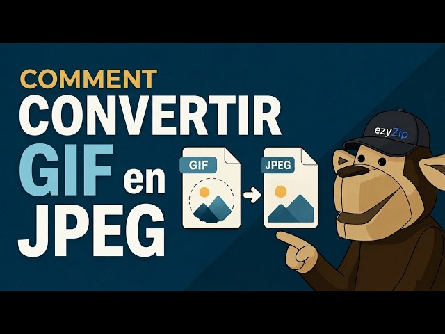 Video thumbnail for 🖼️ Comment Convertir un GIF en JPEG en Ligne Gratuitement | Sans Installation de Logiciel