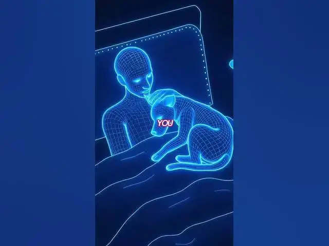 Video thumbnail for Dogs love to sleep in their human's bed for these three reasons.