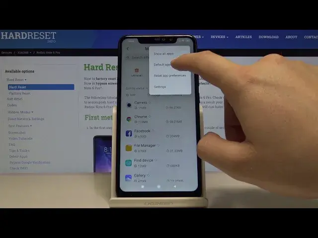 'Video thumbnail for How to Change Default Apps in XIAOMI Redmi Note 6 Pro – Manage Apps'