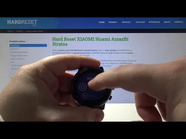 Video thumbnail for Hard Reset XIAOMI Huami Amazfit Stratos – Wipe Data / Erase Storage