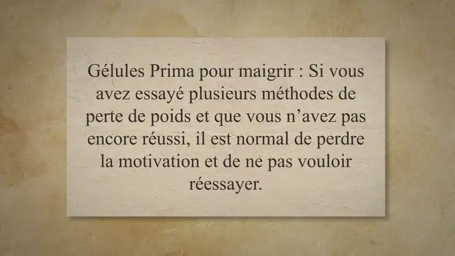 'Video thumbnail for Avis Capsules Prima Pour Maigrir Avis sur la gélule Amincissante PRIMA 🔆 Perte de Poids'