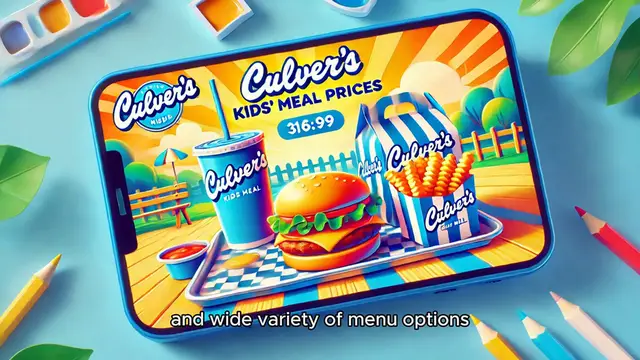 Video thumbnail for Culver’s Kids’ Meal Prices