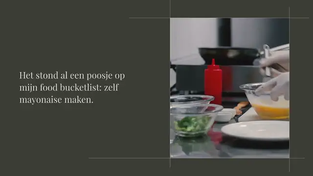 Video thumbnail for Zelf mayonaise maken