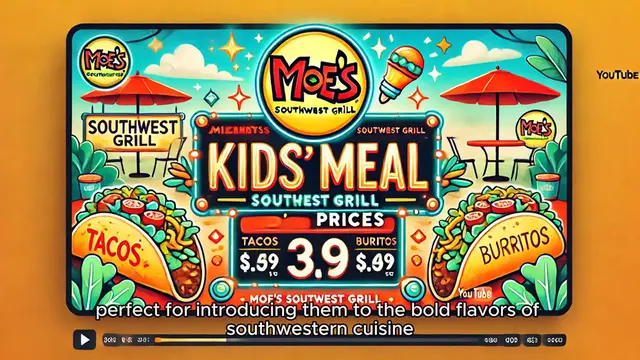 Video thumbnail for Moe’s Southwest Grill Kids' Meal Prices