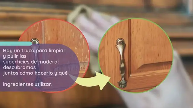 Video thumbnail for Superficies de madera deterioradas, el truco para limpiarlas y pulirlas: como nuevas