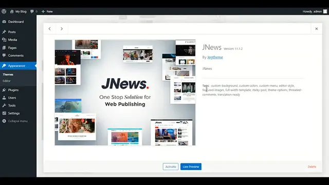 'Video thumbnail for Jnews Installation+Customization'
