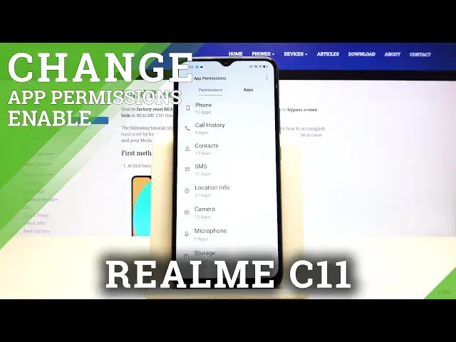 Video thumbnail for How to Change App Permissions in REALME C11 – App Settings