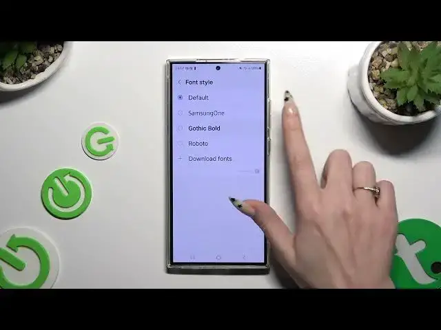 'Video thumbnail for How to Change Font Style on SAMSUNG Galaxy S24 Ultra'