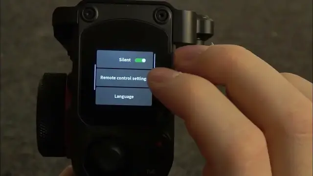Video thumbnail for How to Change System Language on Manfrotto MVG300XM Gimbal