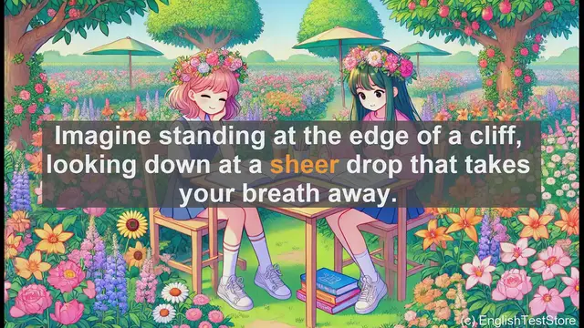 Video thumbnail for 5000 Must Know SAT Vocabulary - Mastering 'Sheer': Boost Your SAT Vocabulary