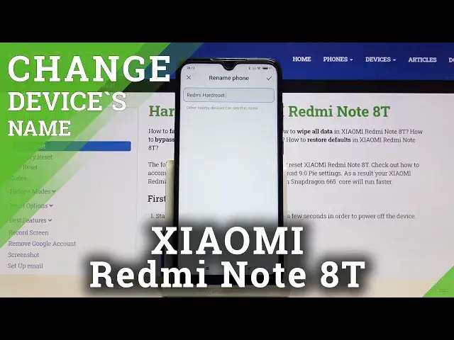 Video thumbnail for How to Rename XIAOMI Redmi Note 8T – Change Device Name