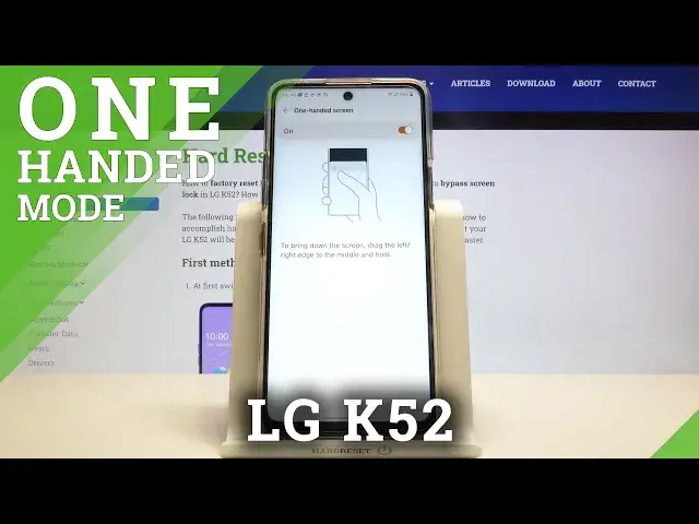 'Video thumbnail for How to Activate One-Handed Mode – Use LG K52 by One Hand'