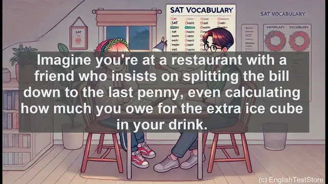 Video thumbnail for 5000 Must Know SAT Vocabulary - What Does 'Stingy' Mean? SAT Vocabulary Explained