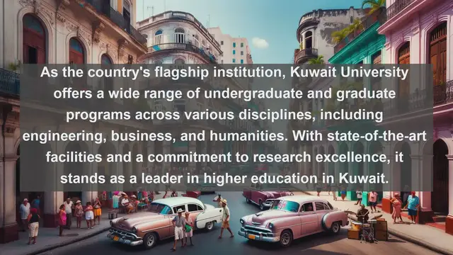 Video thumbnail for Navigating Higher Education in Kuwait: Top 10 Universities to Explore
