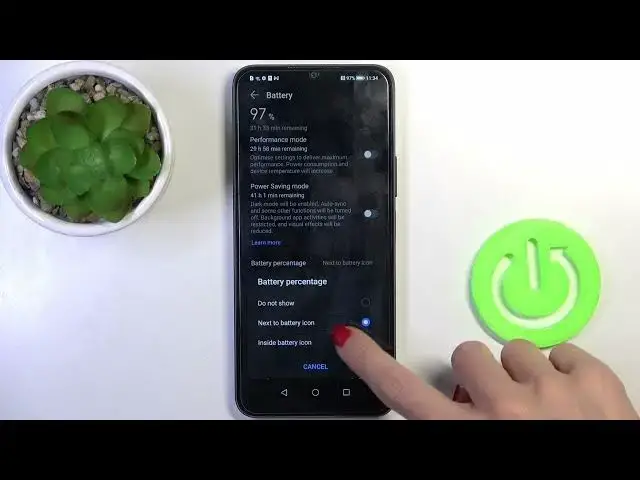 Video thumbnail for How to Enable & Disable Battery Percentage Showing on Honor 70 Lite / Display Battery Status