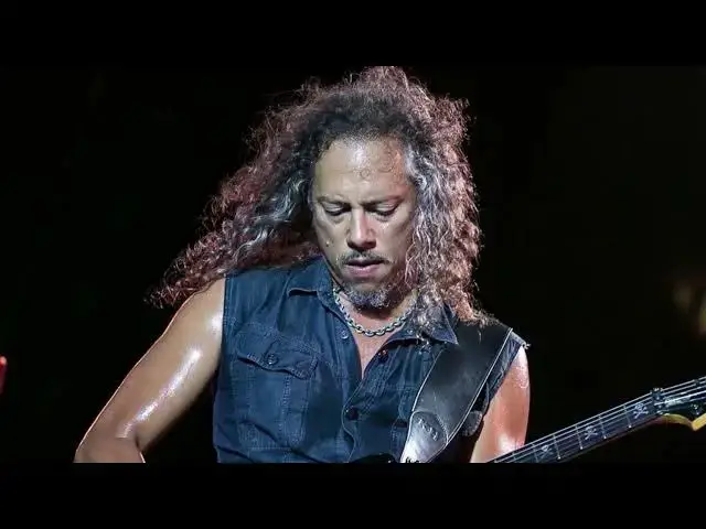 'Video thumbnail for Kirk Hammett EXPLAINS Why There Are NO Guitar Solos on St. Anger'