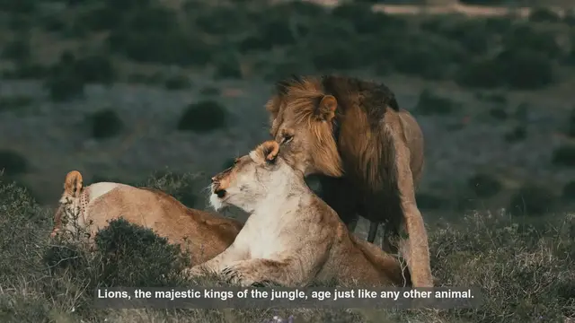 Video thumbnail for 10 Signs a Lion is Getting Older: From Mane Changes to Hunting Habits