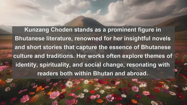 Video thumbnail for Exploring Literary Gems: Top 10 Famous Writers in Bhutan