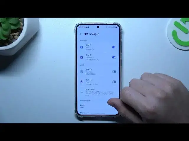 'Video thumbnail for How to Change SIM Card Preferences on SAMSUNG Galaxy S24'