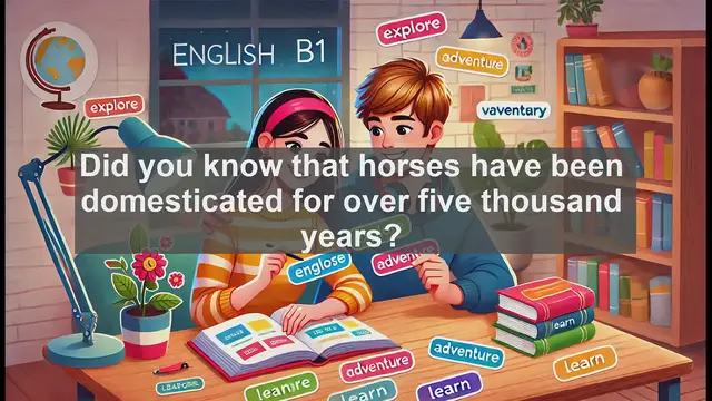 Video thumbnail for 2500 Must Know CEFR B1 Vocabulary - The Word 'Horse': Etymology, Usage, and Common Mistakes