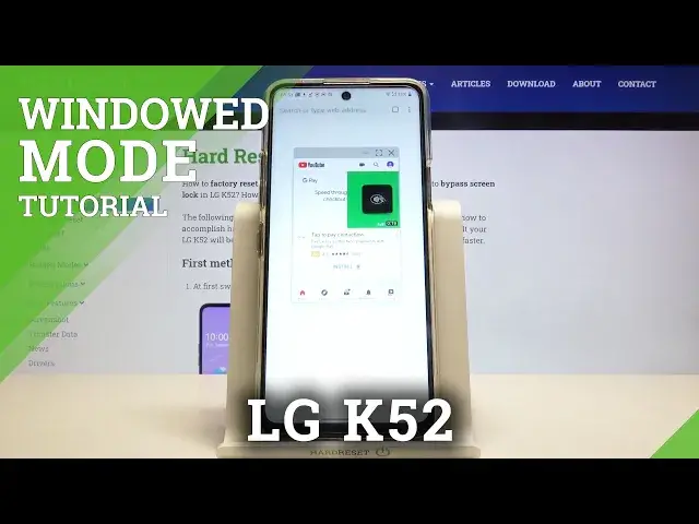 'Video thumbnail for LG K52 Windowed Mode – Open Apps in pop Up View'