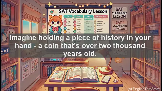 Video thumbnail for 5000 Must Know SAT Vocabulary - Drachma: Ancient Greek Coin and SAT Vocabulary Word