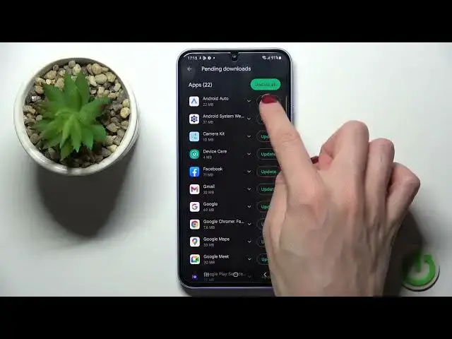 'Video thumbnail for How to Update Apps on Samsung Galaxy A34 - Download App Actualizations'