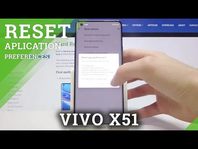 'Video thumbnail for How to Change App Preferences in VIVO X51 5G – Default Apps Settings'