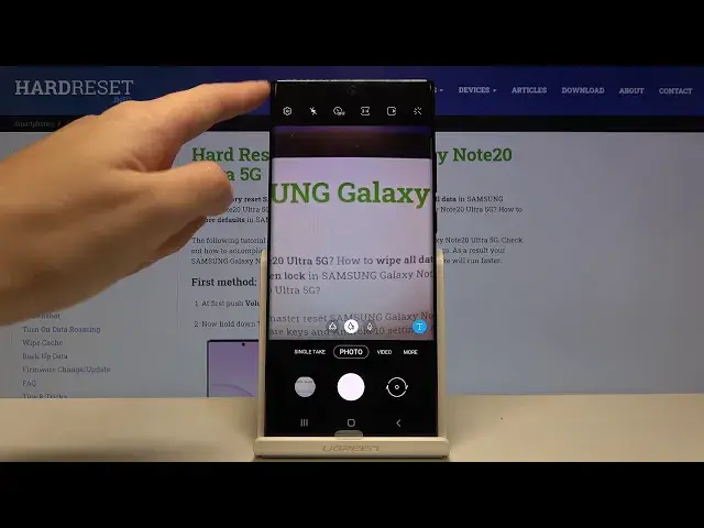 'Video thumbnail for Samsung Galaxy Note 20 Ultra - How to Turn On / Off Camera Mirror Effect'