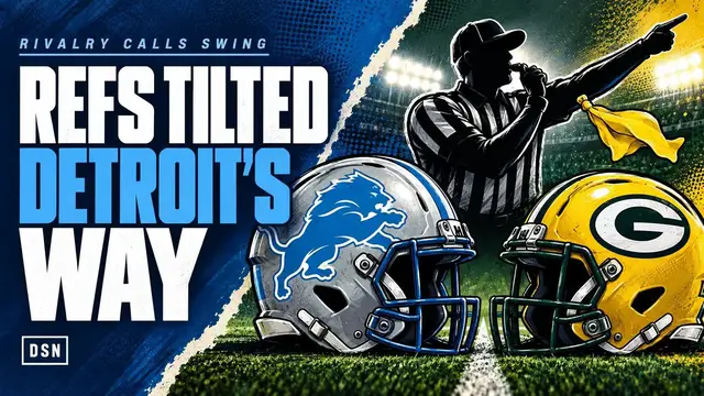 Video thumbnail for The Lions got the calls — and the Packers have no reason to complain