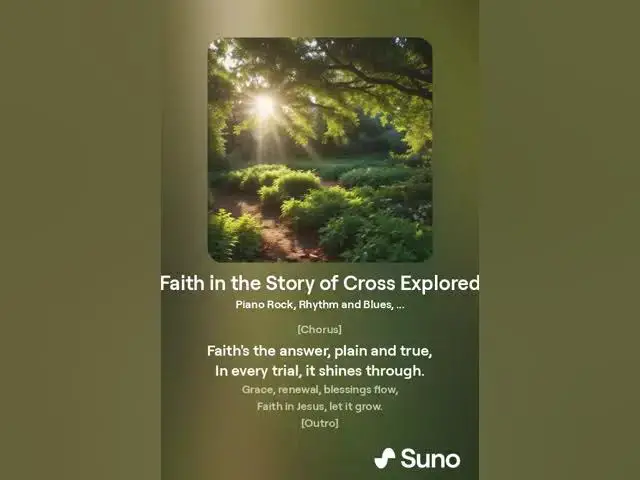 Video thumbnail for Faith in the Story of Cross Explored
