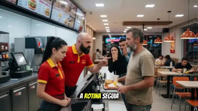 Video thumbnail for ESTÁ CERTO O PORTUGUES? GERENTE GRITA E HUMILHA FUNCIONÁRIA POR DAR COMIDA DE GRAÇA A UM CLIENTE... 😱 mas ele não IMAGINAVA quem o CLIENTE ERA DE VERDADE.