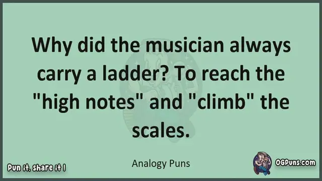 Video thumbnail for Analogy - Jokes, Puns, Wordplays, and Laughter