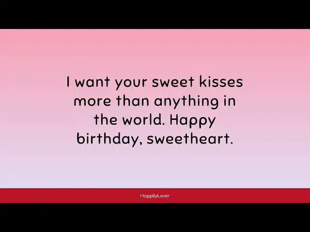 Video thumbnail for Happy Birthday Wishes For Your Boyfriend: Lovely & Romantic