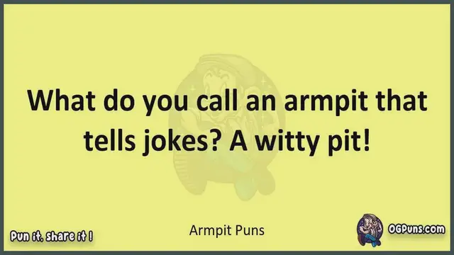 Video thumbnail for Armpit - Jokes, Puns, Wordplays, and Laughter
