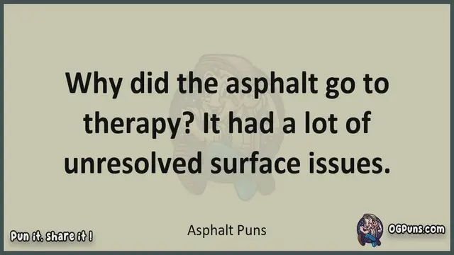 Video thumbnail for Asphalt - Jokes, Puns, Wordplays, and Laughter
