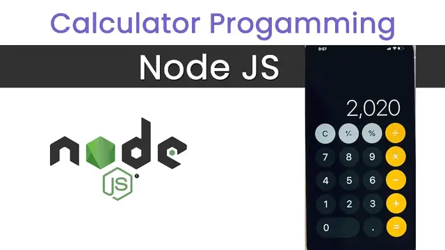 Video thumbnail for How to Make a Calculator in Node js