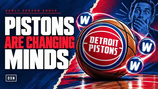 Video thumbnail for Detroit's 3-0 Pistons are forcing a rethink on expectations