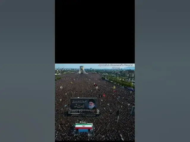 Video thumbnail for Ayat ul khamnai ka janaza